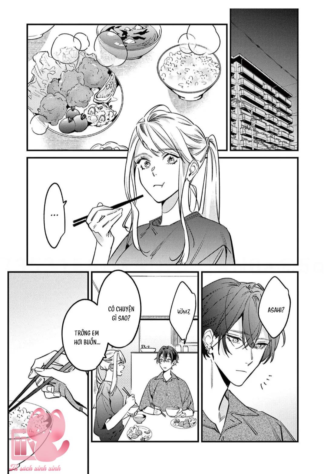 Sống Với Asahi-kun Khiến Tôi Bị Ngộp Thở Bởi Tình Yêu Chap 8 - Trang 2