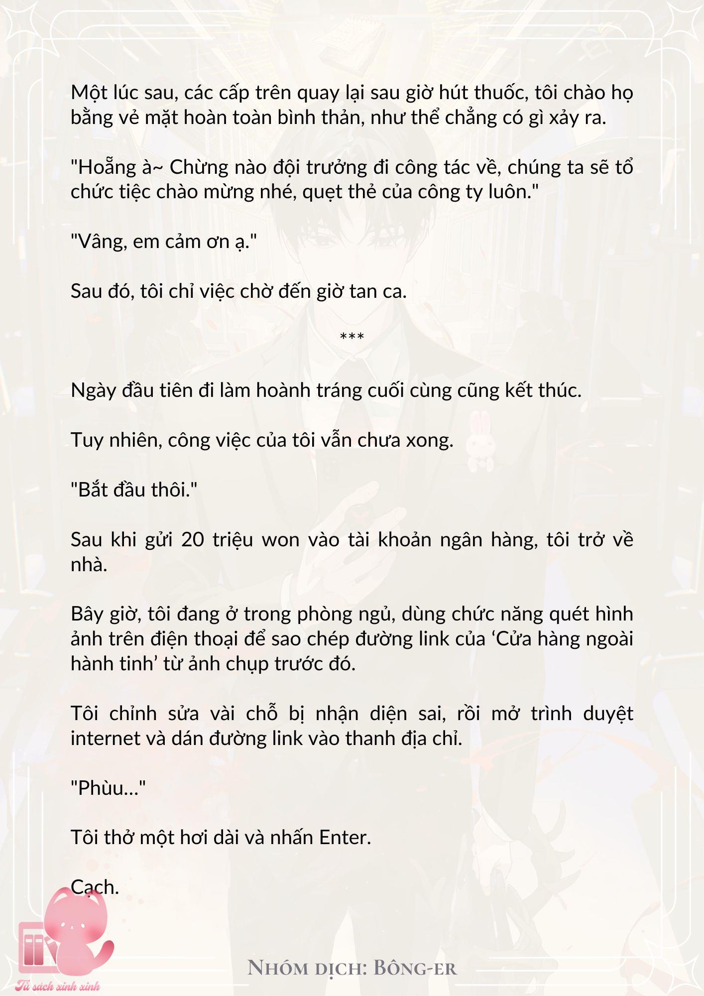 Dù Rơi Vào Truyện Kinh Dị Tôi Vẫn Phải Đi Làm Chap 9 - Next Chap 10