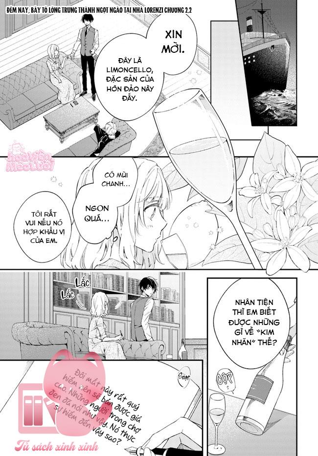 Đêm Nay, Bày Tỏ Lòng Trung Thành Ngọt Ngào Tại Nhà Lorenzi Chapter 2 - Trang 3