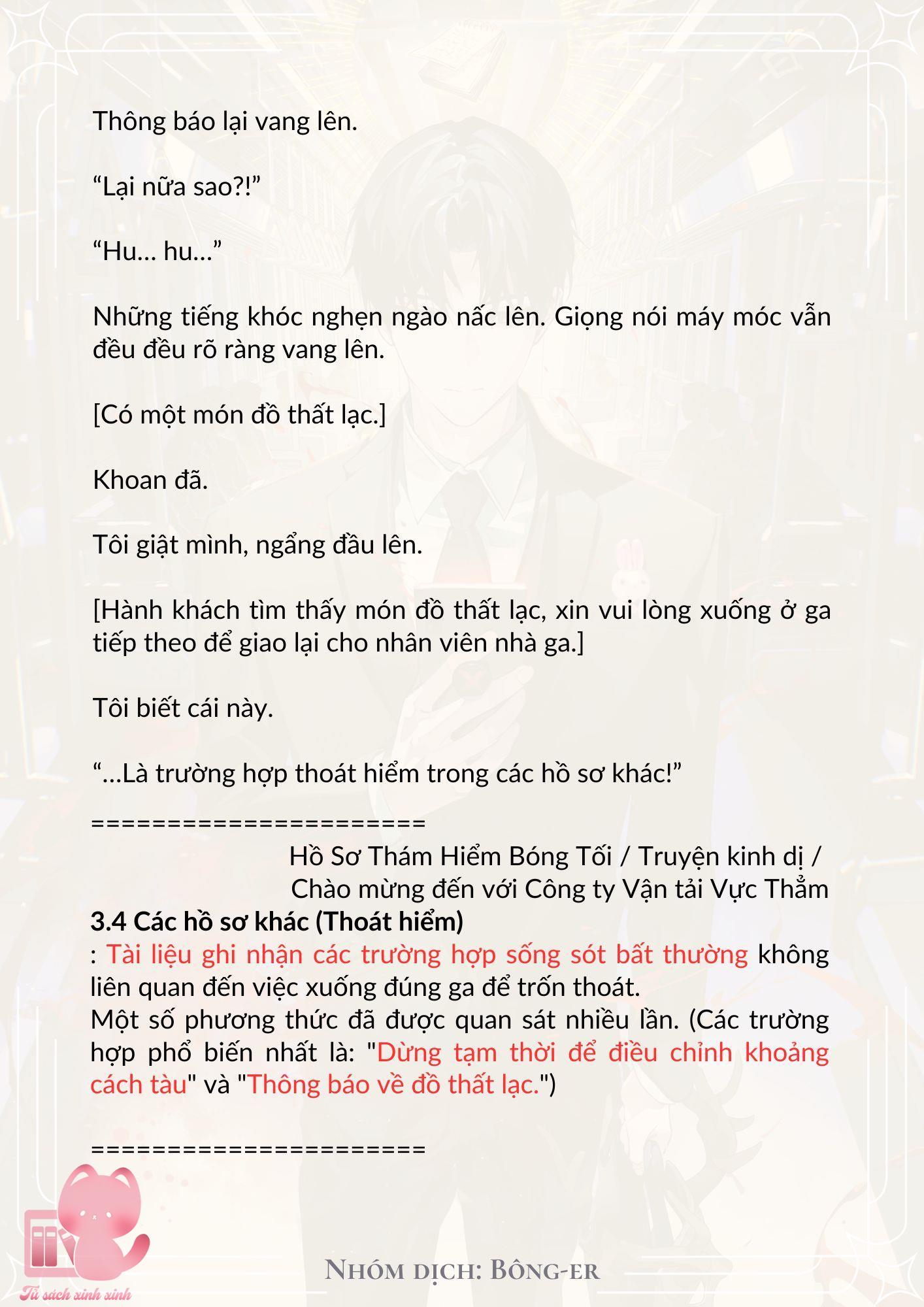 Dù Rơi Vào Truyện Kinh Dị Tôi Vẫn Phải Đi Làm Chap 2 - Trang 2