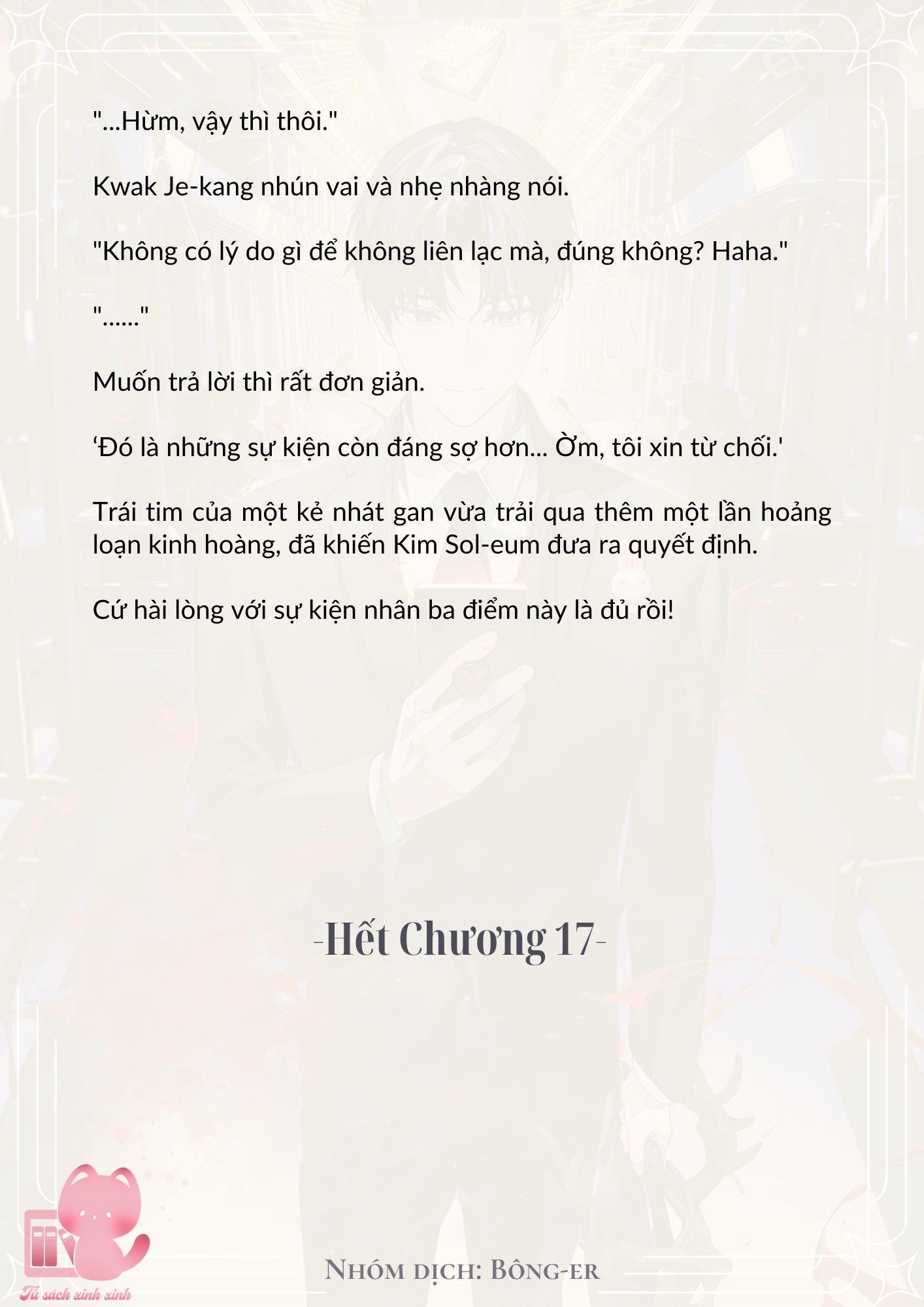 Dù Rơi Vào Truyện Kinh Dị Tôi Vẫn Phải Đi Làm Chap 17 - Trang 2