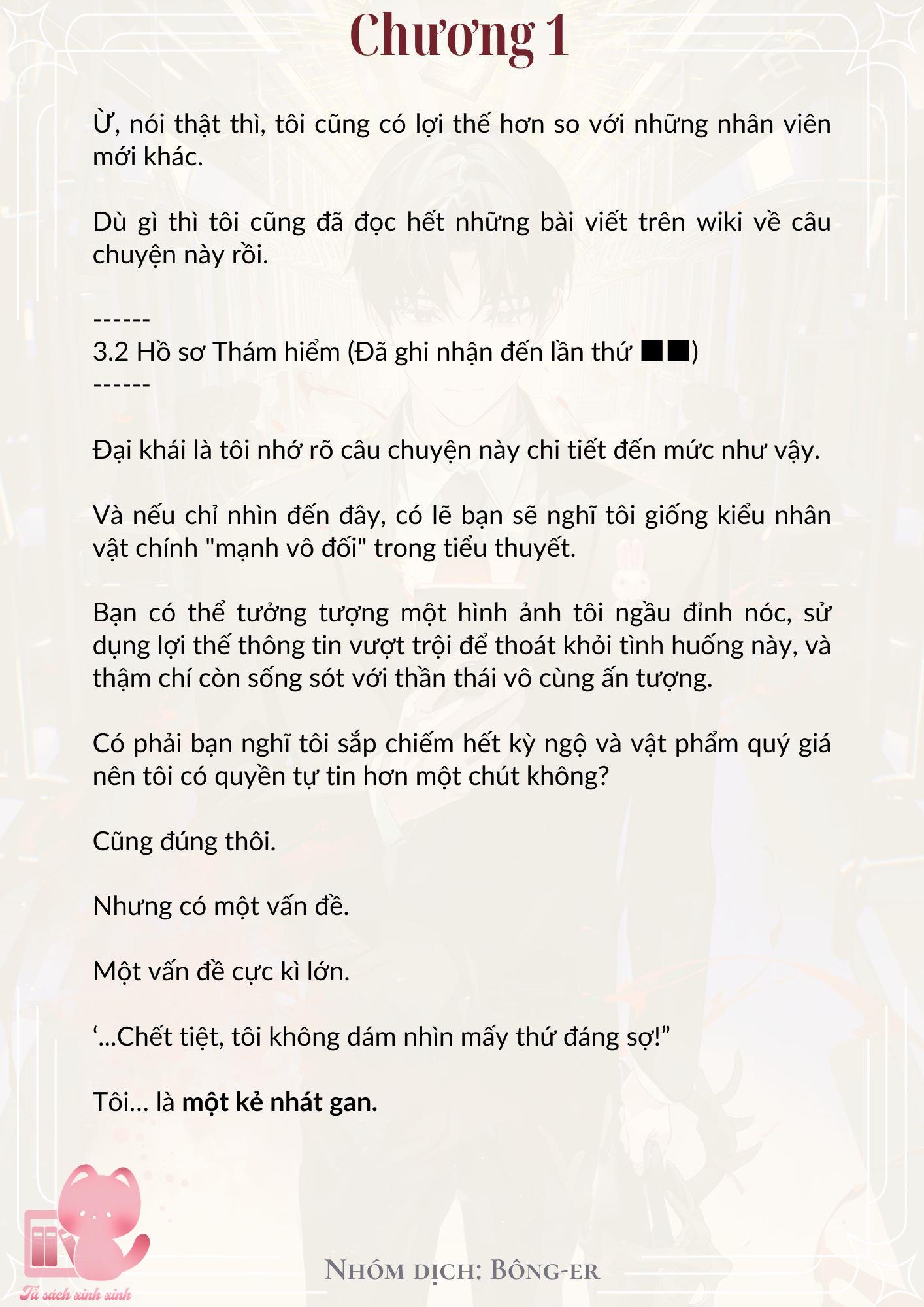 Dù Rơi Vào Truyện Kinh Dị Tôi Vẫn Phải Đi Làm Chap 1 - Trang 2