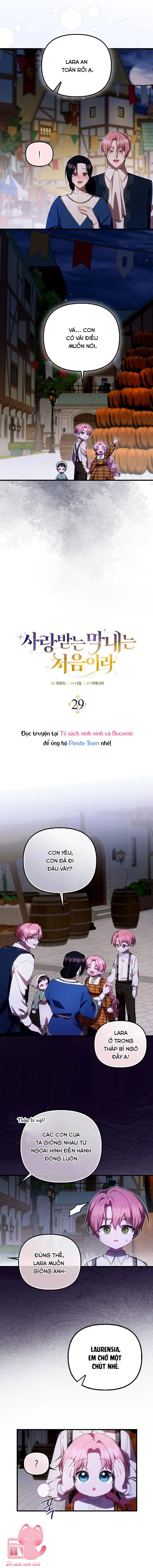 Lần Đầu Tiên Được Yêu Thương Chapter 29 - Next Chapter 30
