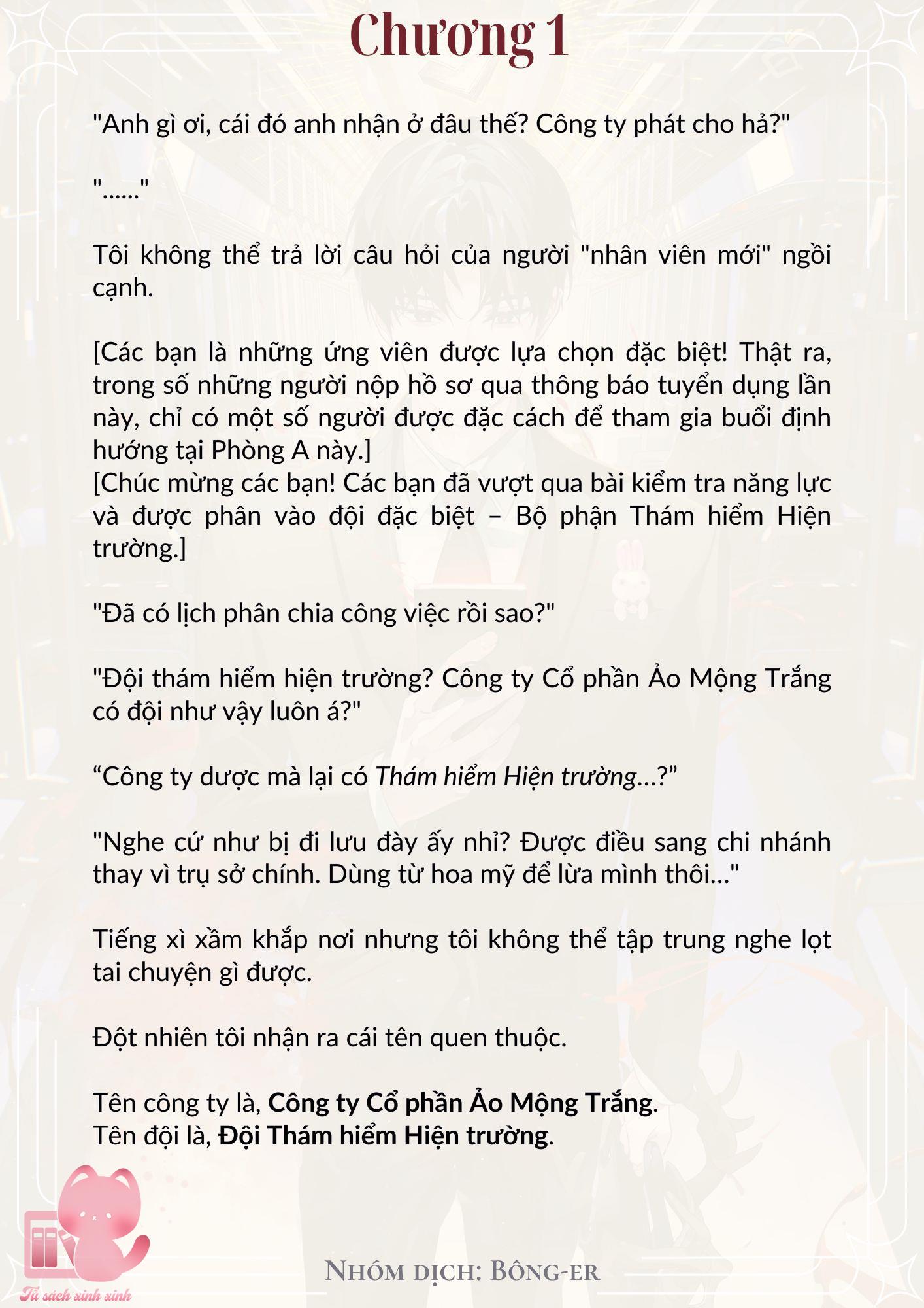 Dù Rơi Vào Truyện Kinh Dị Tôi Vẫn Phải Đi Làm Chap 1 - Trang 2