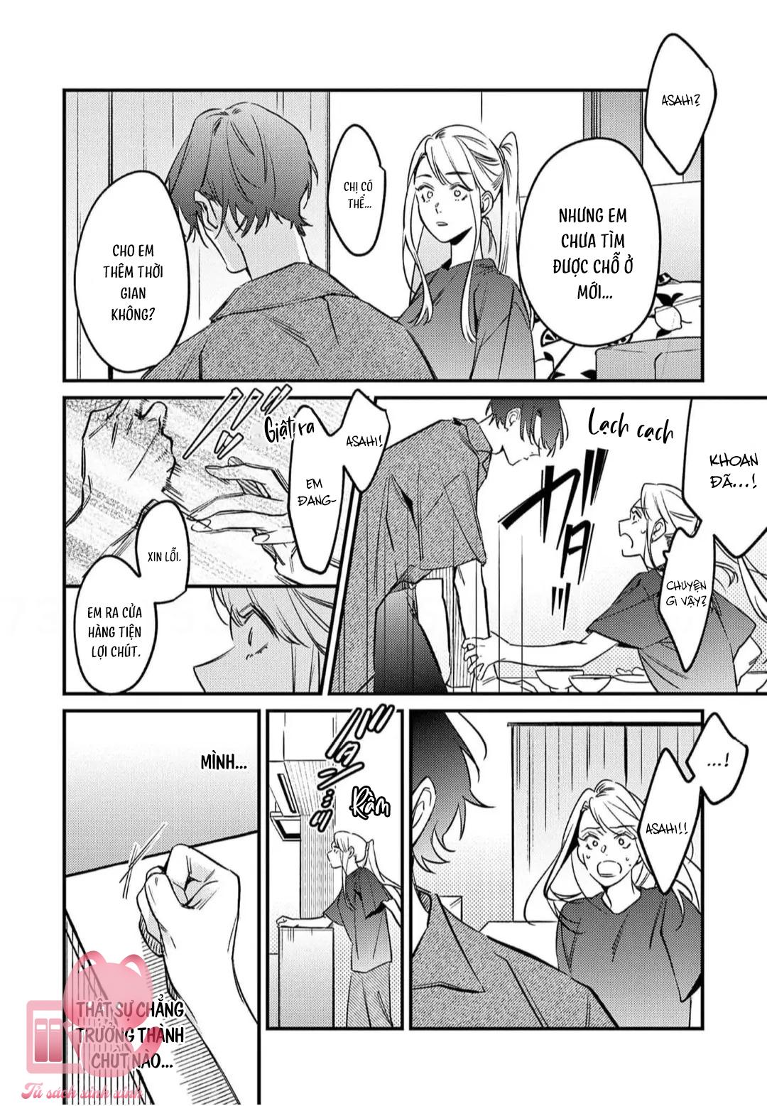Sống Với Asahi-kun Khiến Tôi Bị Ngộp Thở Bởi Tình Yêu Chap 8 - Trang 2