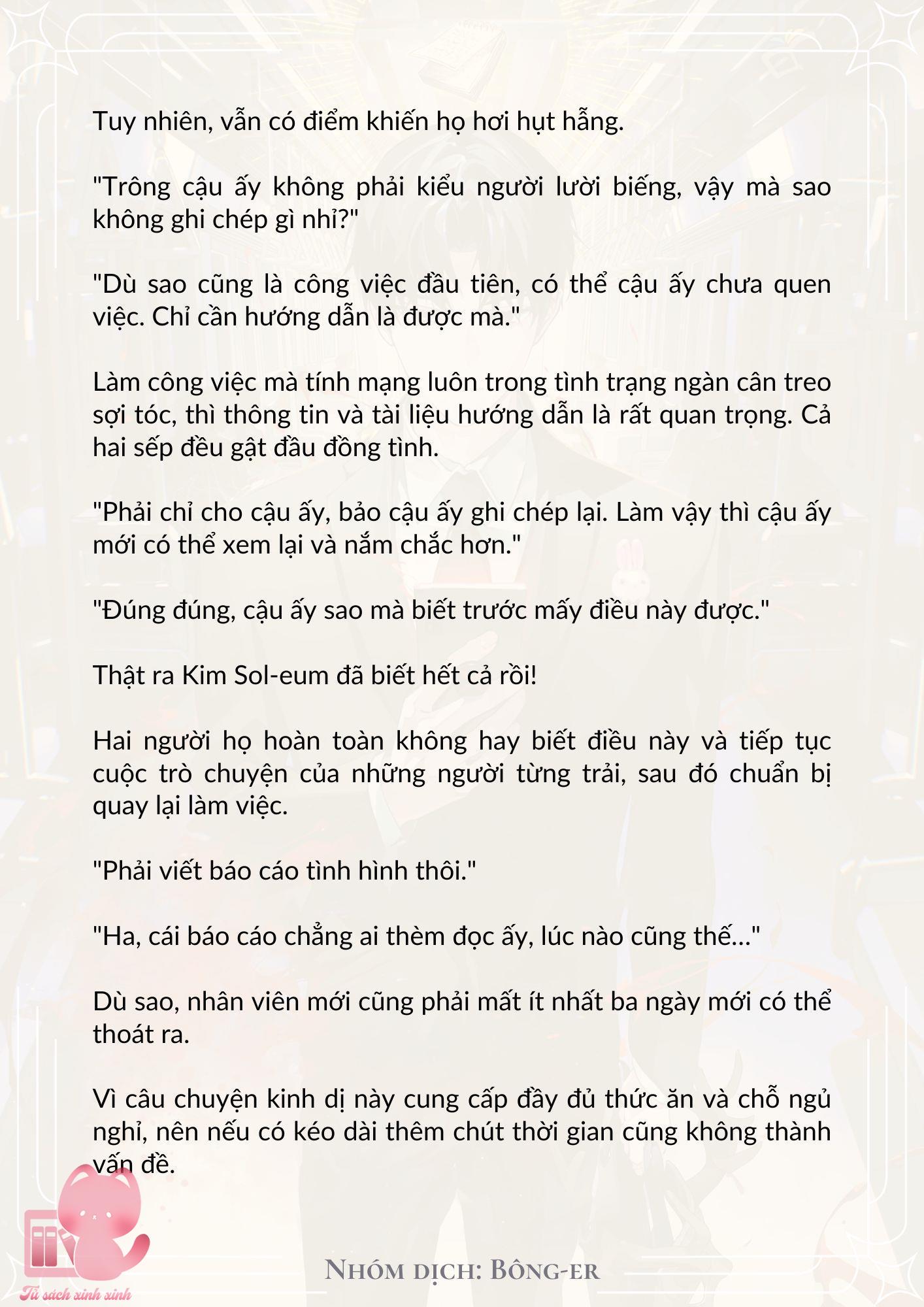 Dù Rơi Vào Truyện Kinh Dị Tôi Vẫn Phải Đi Làm Chap 8 - Next Chap 9
