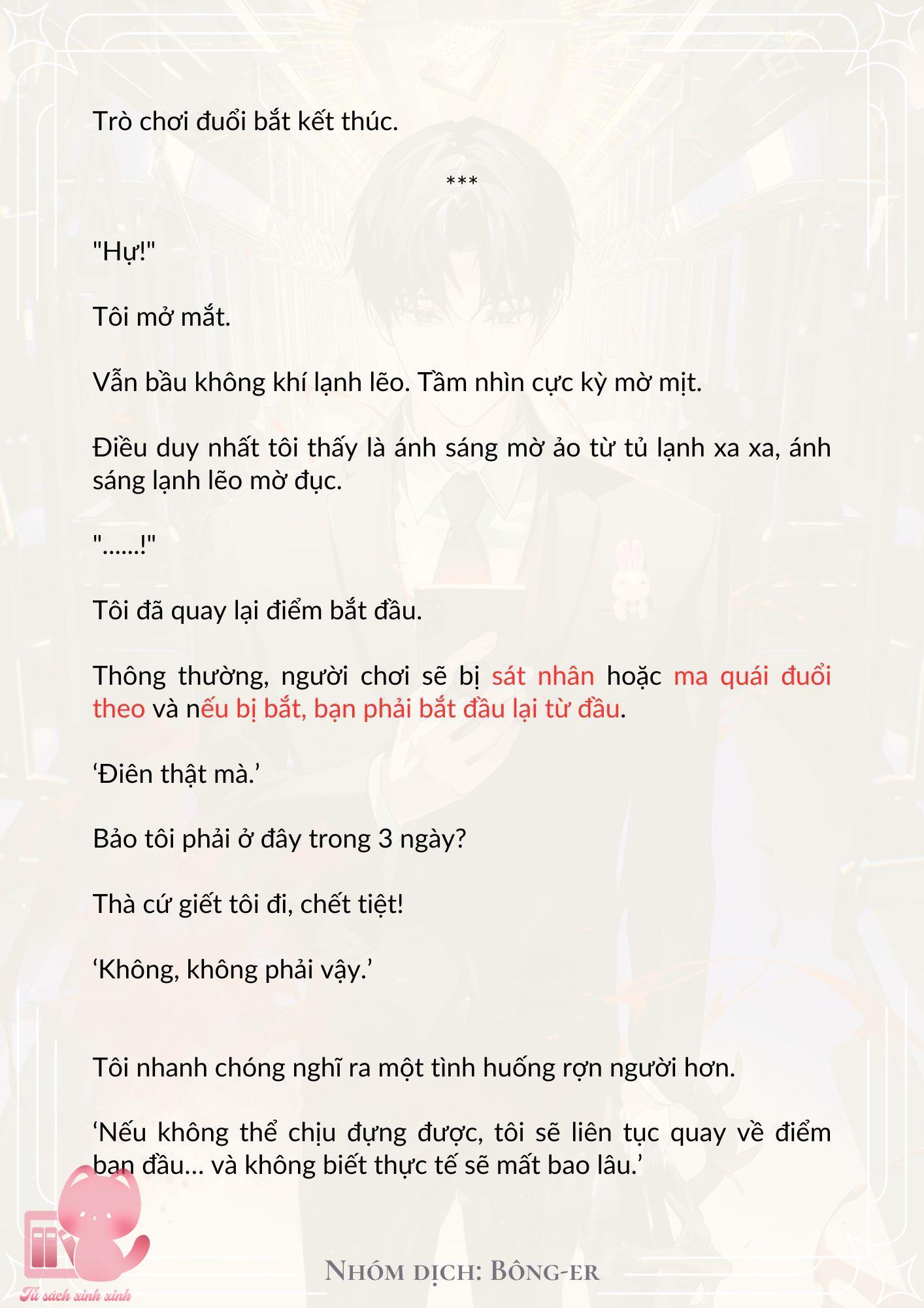Dù Rơi Vào Truyện Kinh Dị Tôi Vẫn Phải Đi Làm Chap 7 - Next Chap 8