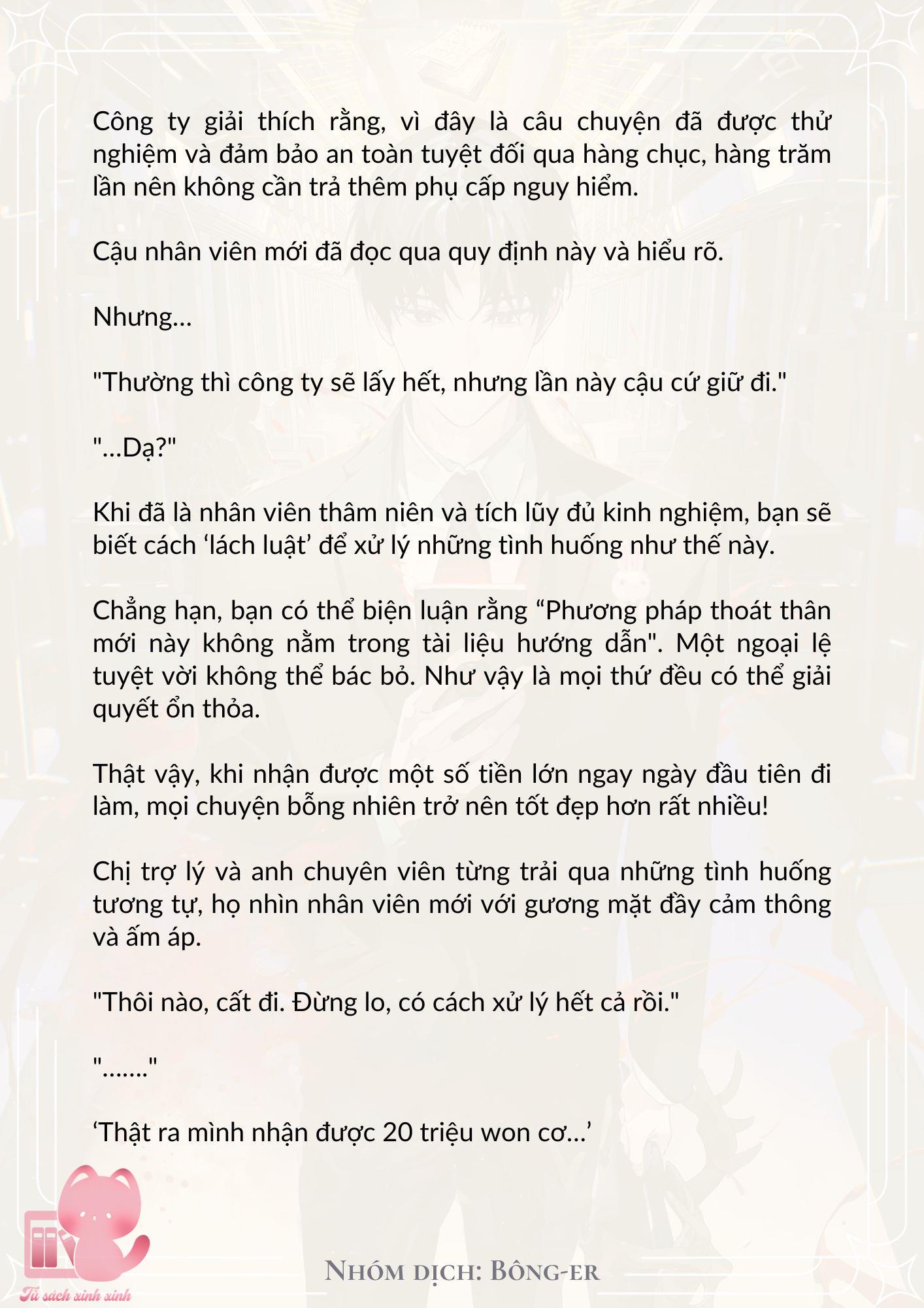 Dù Rơi Vào Truyện Kinh Dị Tôi Vẫn Phải Đi Làm Chap 9 - Next Chap 10