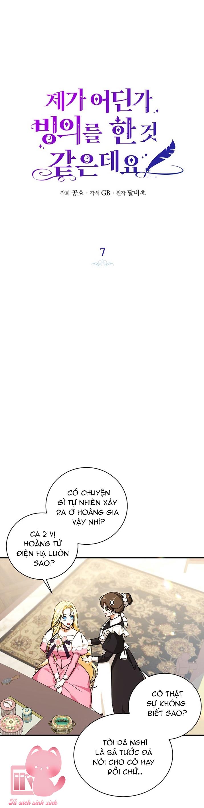 Hình Như Tôi Đã Xuyên Vào Cuốn Tiểu Thuyết Nào Đó Chapter 7 - Next Chapter 8