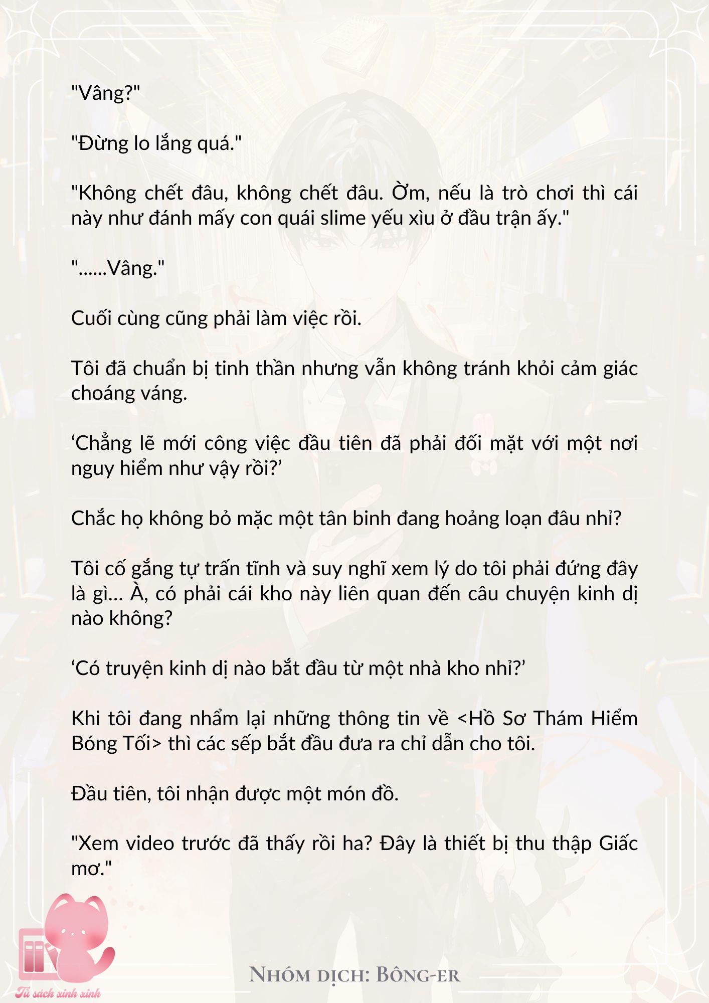 Dù Rơi Vào Truyện Kinh Dị Tôi Vẫn Phải Đi Làm Chap 7 - Next Chap 8
