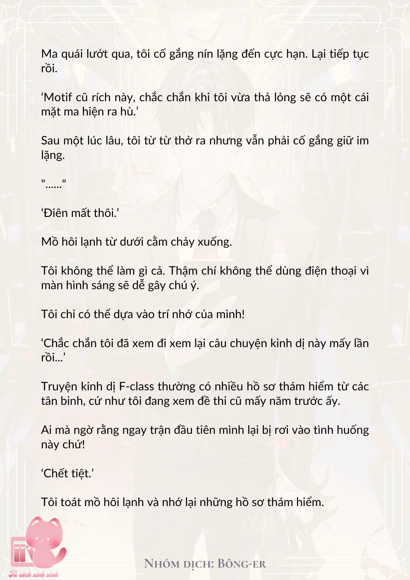 Dù Rơi Vào Truyện Kinh Dị Tôi Vẫn Phải Đi Làm Chap 7 - Next Chap 8
