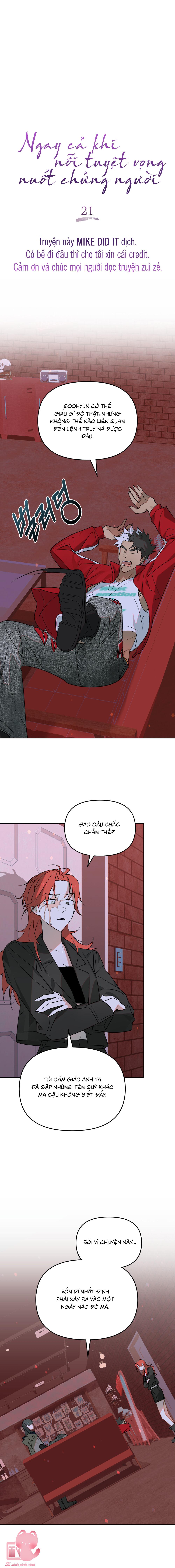 Ngay Cả Khi Nỗi Tuyệt Vọng Nuốt Chửng Người Chap 21 - Trang 3