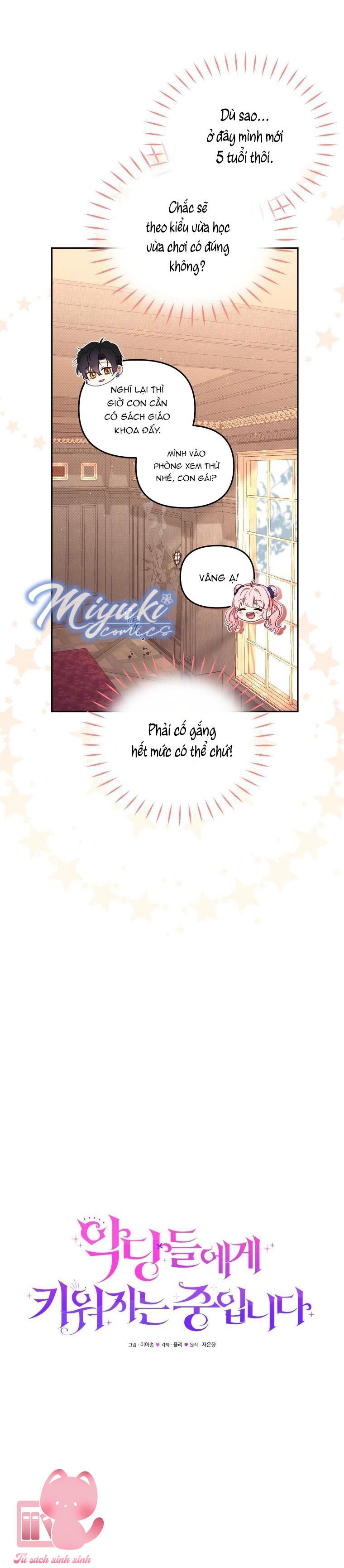 Tôi Được Nuôi Dưỡng Bởi Những Kẻ Phản Diện Chap 40 - Trang 3