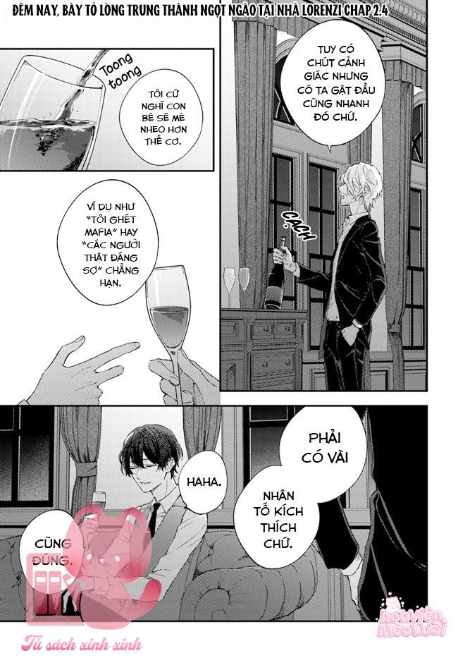 Đêm Nay, Bày Tỏ Lòng Trung Thành Ngọt Ngào Tại Nhà Lorenzi Chapter 2 - Trang 3