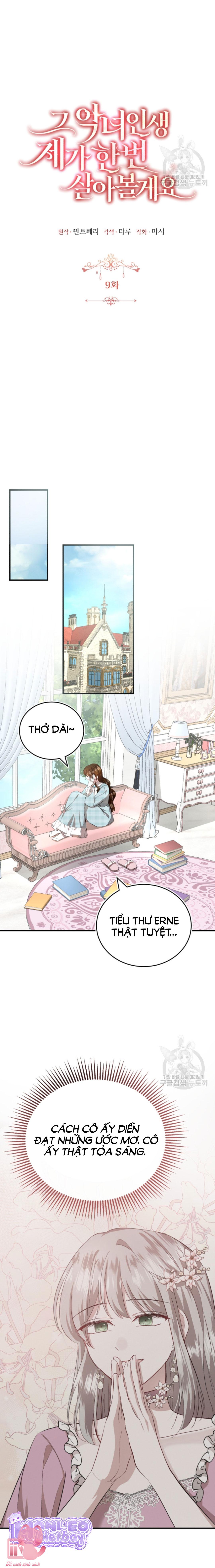 Ta Sẽ Sống Thử Cuộc Đời Của Ác Nữ Chap 9 - Trang 2