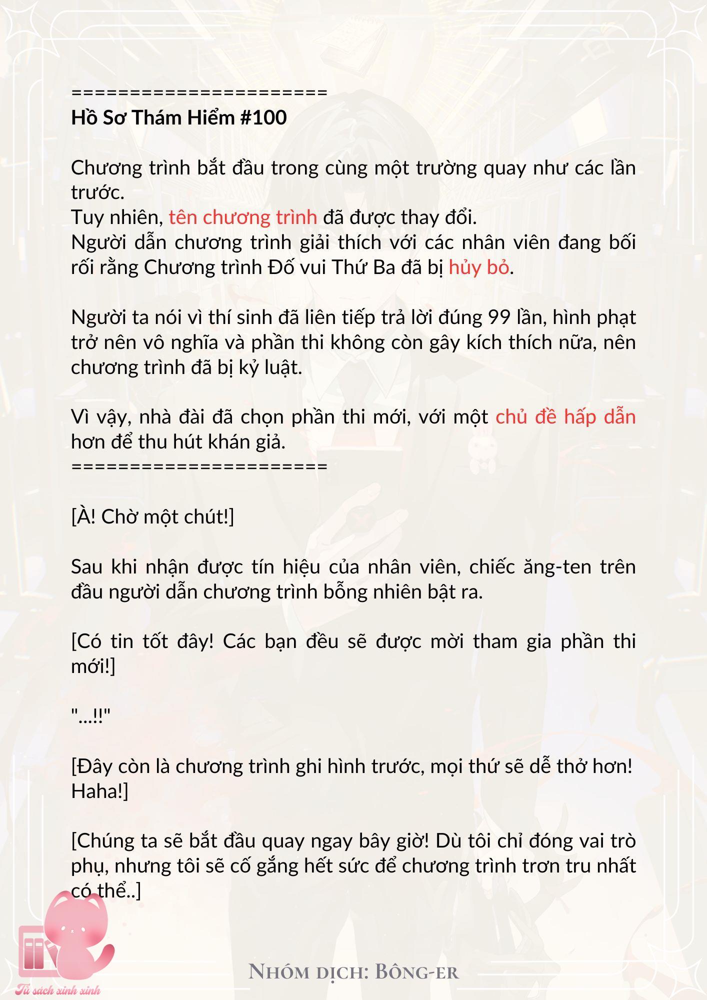 Dù Rơi Vào Truyện Kinh Dị Tôi Vẫn Phải Đi Làm Chap 11 - Trang 2