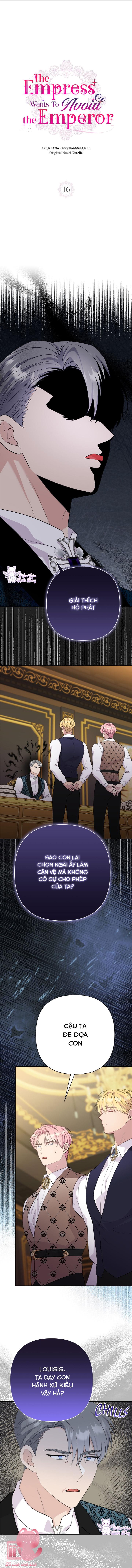 Tuy Là Hoàng Hậu, Nhưng Tôi Muốn Né Hoàng Đế Chapter 16 - Trang 4