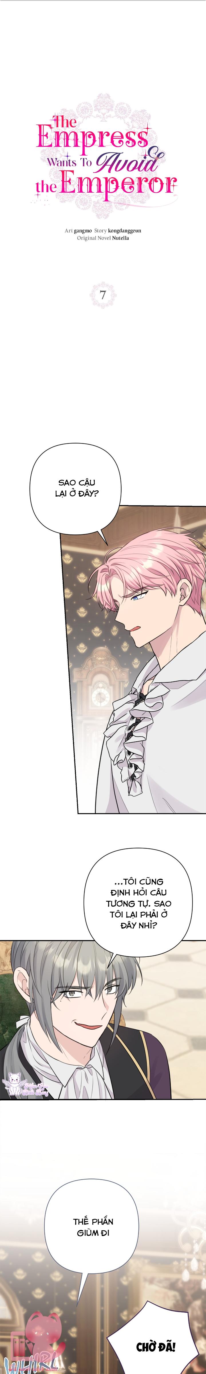 Tuy Là Hoàng Hậu, Nhưng Tôi Muốn Né Hoàng Đế Chapter 7 - Trang 4