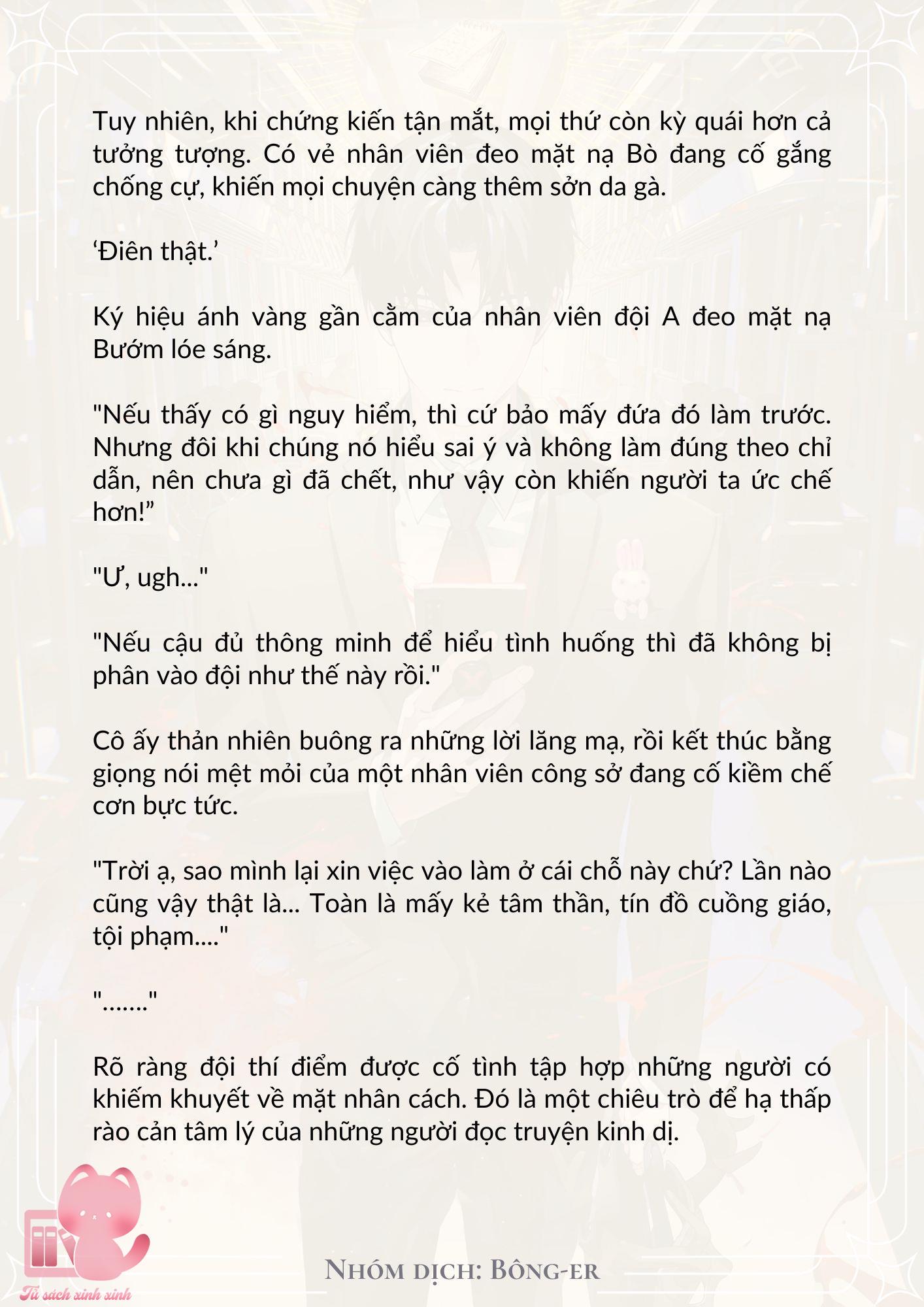 Dù Rơi Vào Truyện Kinh Dị Tôi Vẫn Phải Đi Làm Chap 19 - Trang 2