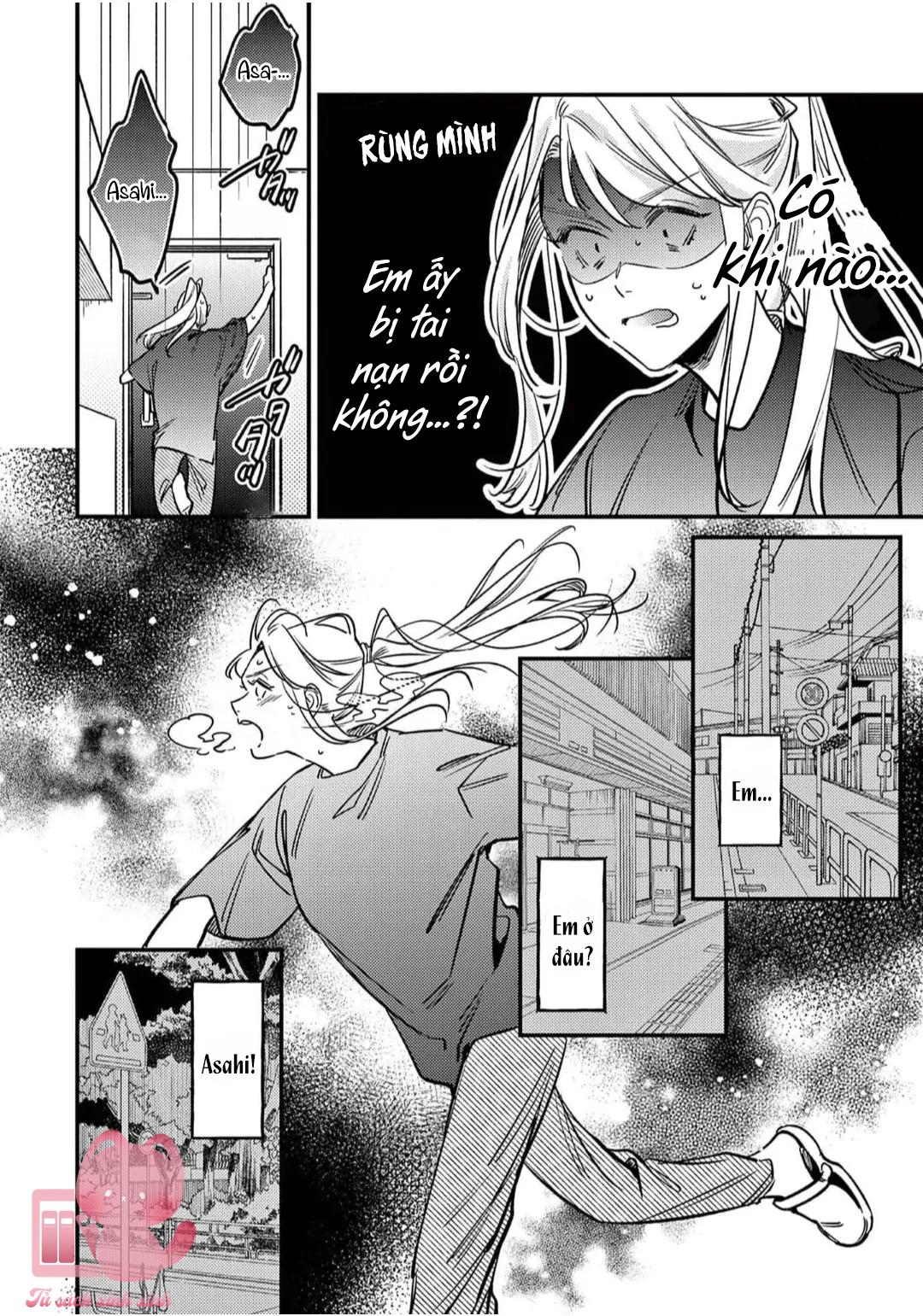 Sống Với Asahi-kun Khiến Tôi Bị Ngộp Thở Bởi Tình Yêu Chap 9 - Trang 2