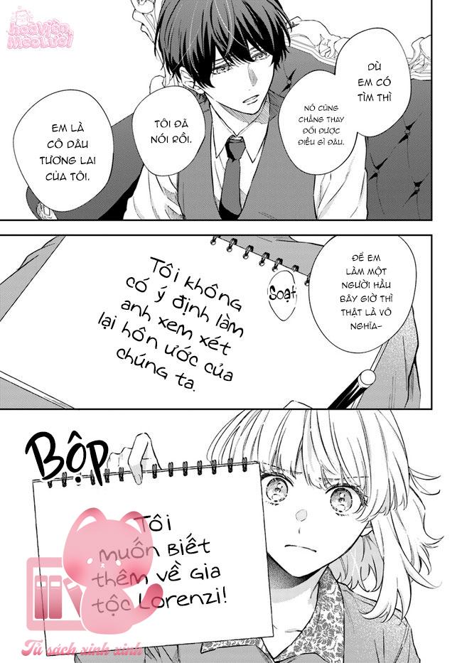Đêm Nay, Bày Tỏ Lòng Trung Thành Ngọt Ngào Tại Nhà Lorenzi Chap 7 - Trang 2