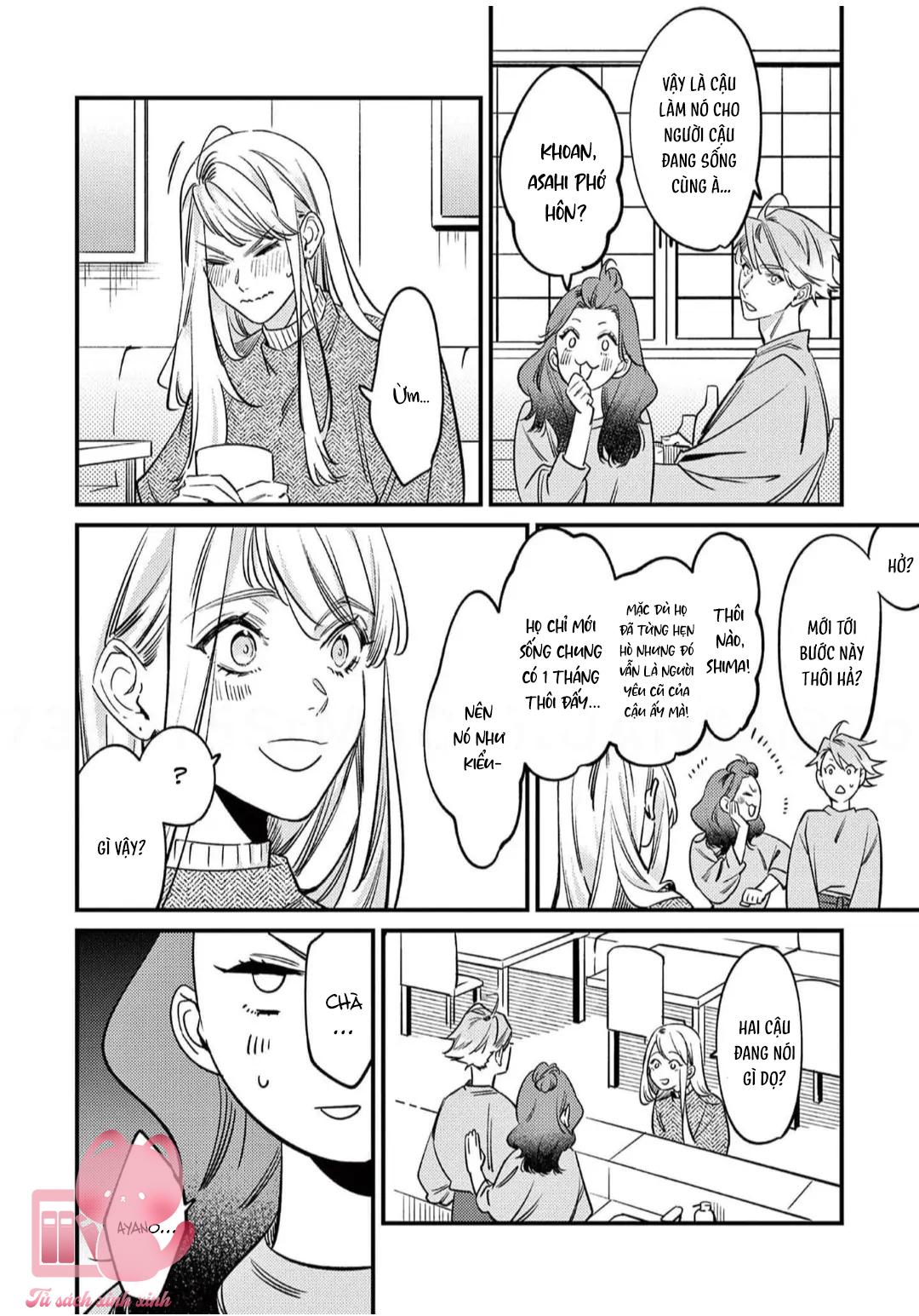 Sống Với Asahi-kun Khiến Tôi Bị Ngộp Thở Bởi Tình Yêu Chap 8 - Trang 2