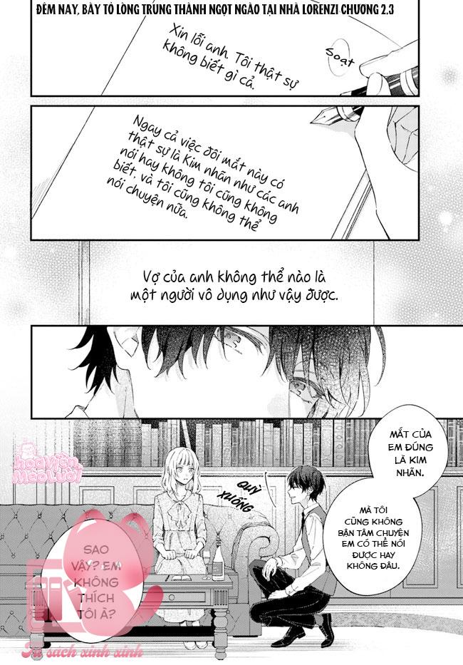 Đêm Nay, Bày Tỏ Lòng Trung Thành Ngọt Ngào Tại Nhà Lorenzi Chapter 2 - Trang 3
