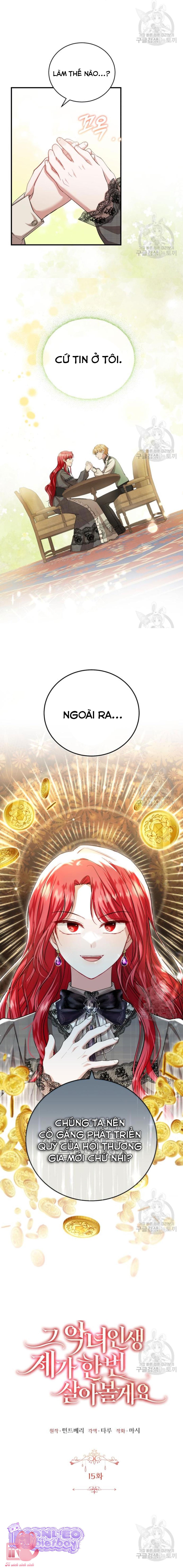 Ta Sẽ Sống Thử Cuộc Đời Của Ác Nữ Chap 15 - Trang 2