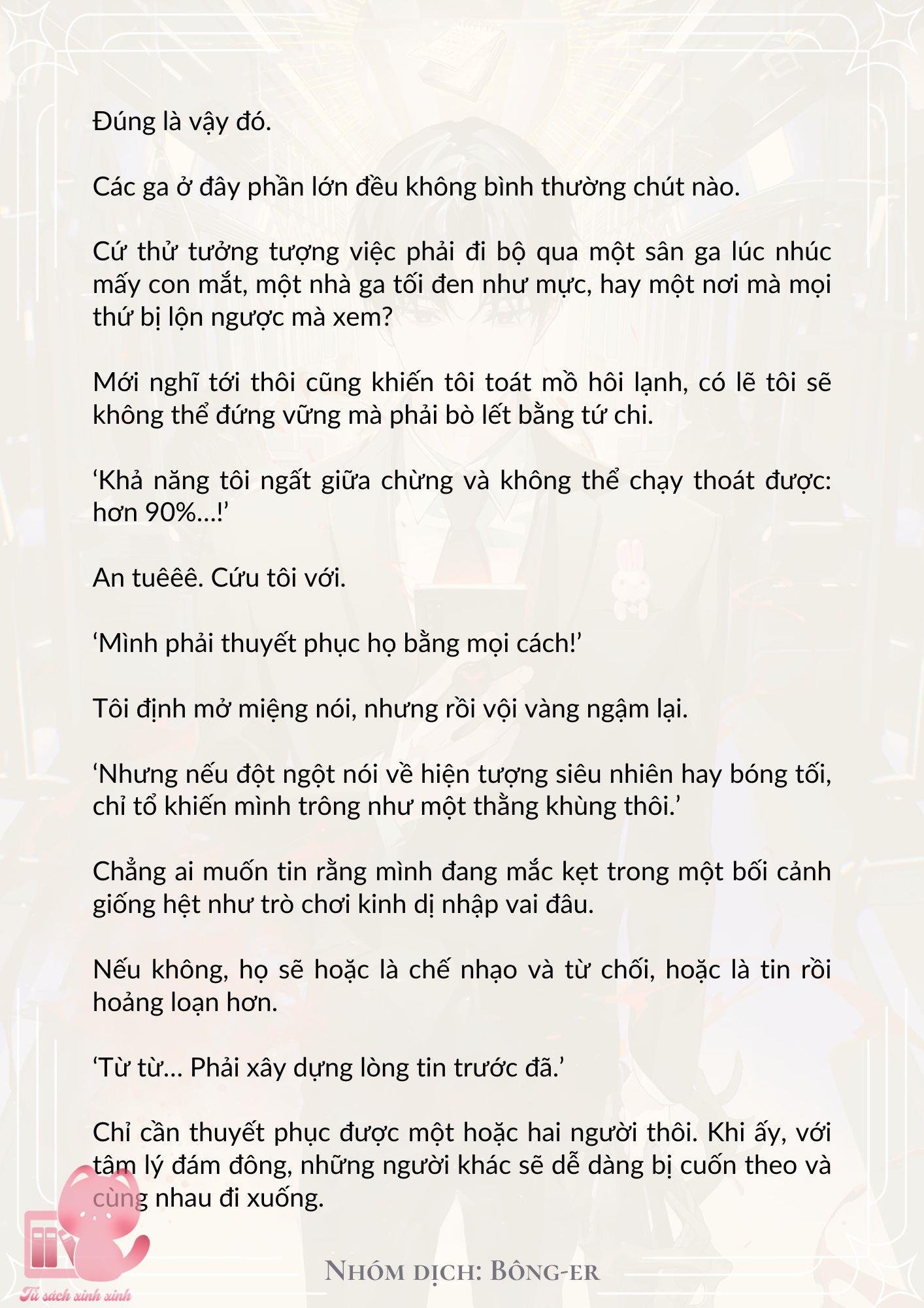 Dù Rơi Vào Truyện Kinh Dị Tôi Vẫn Phải Đi Làm Chap 2 - Trang 2