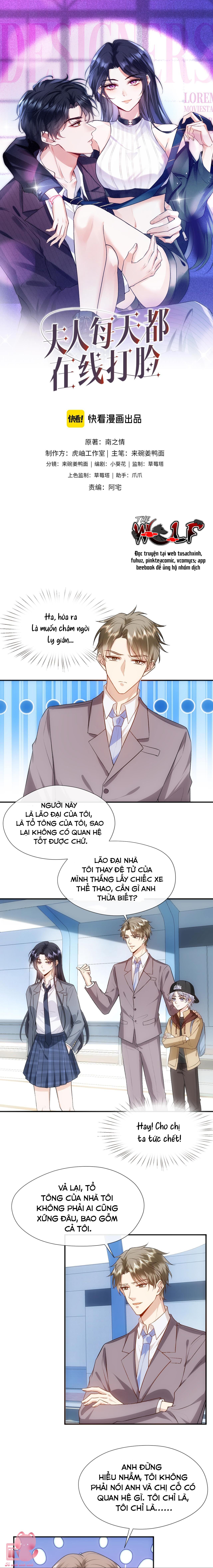 Phu Nhân Mỗi Ngày Đều Tại Tuyến Vả Mặt Chap 82 - Trang 2