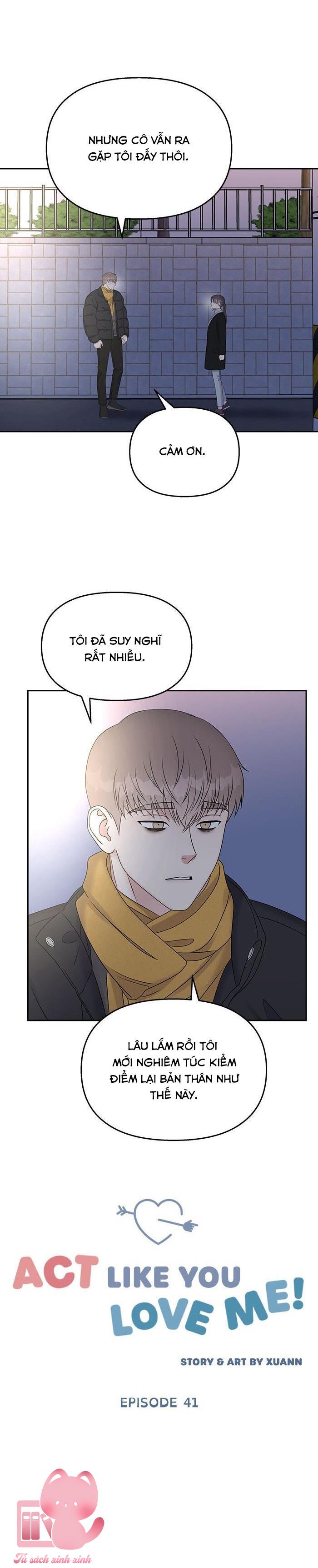 Hãy Vờ Như Ta Yêu Nhau Chap 41 - Trang 2