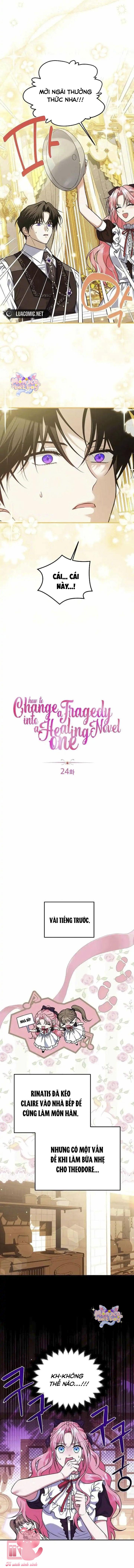 Cách Để Khiến Cuốn Tiểu Thuyết Bi Kịch Thành Chữa Lành Chap 24 - Trang 2
