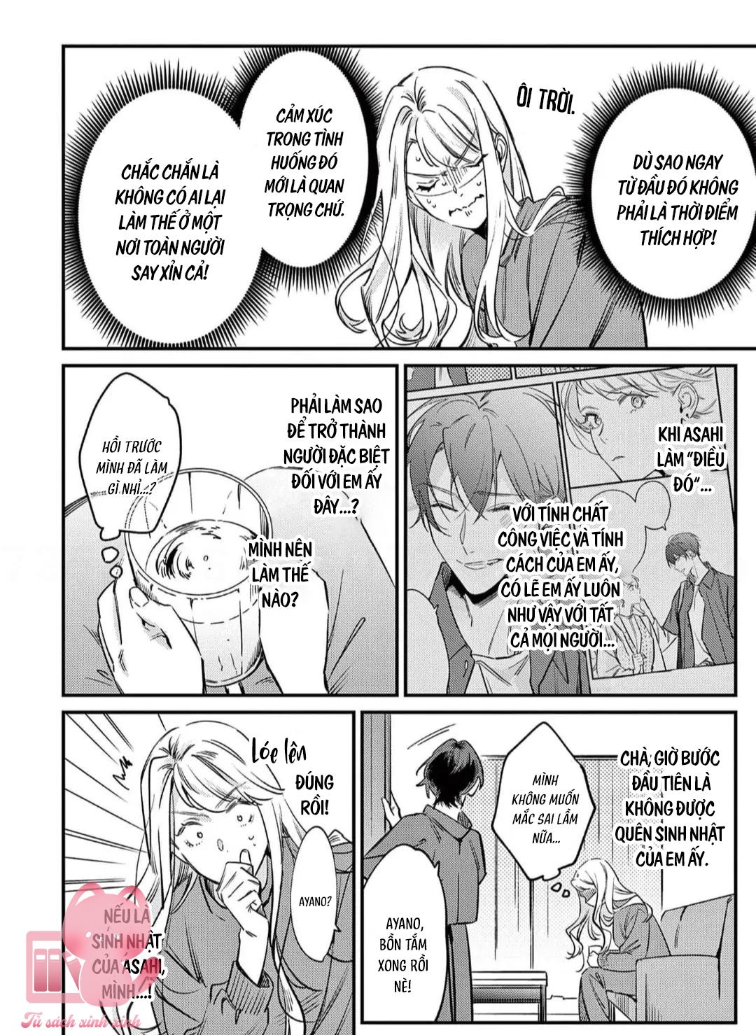 Sống Với Asahi-kun Khiến Tôi Bị Ngộp Thở Bởi Tình Yêu Chap 8 - Trang 2