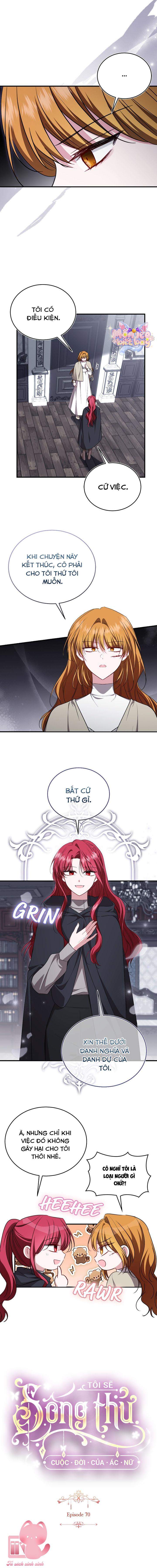 Ta Sẽ Sống Thử Cuộc Đời Của Ác Nữ Chap 70 - Trang 2
