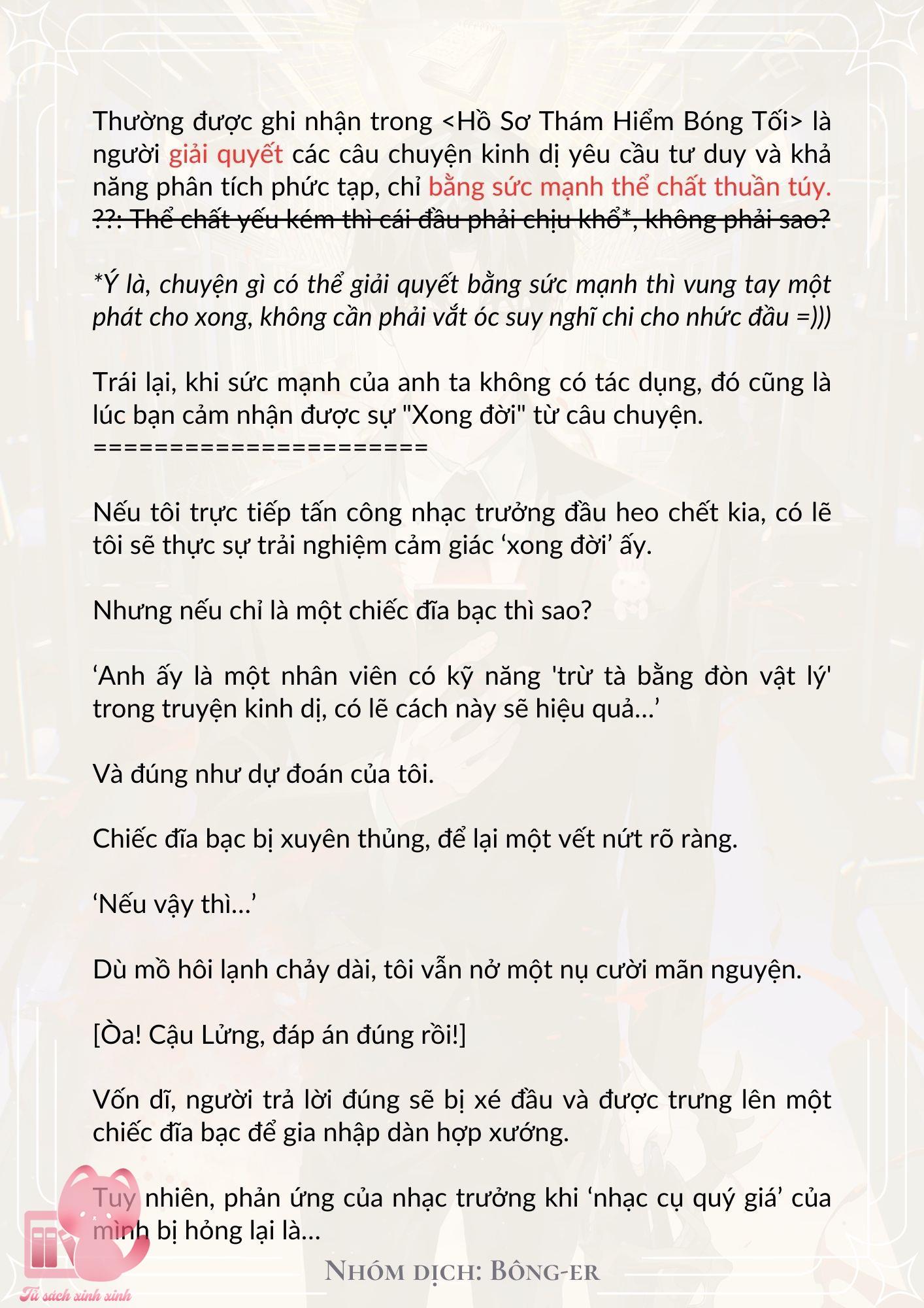 Dù Rơi Vào Truyện Kinh Dị Tôi Vẫn Phải Đi Làm Chap 13 - Trang 2