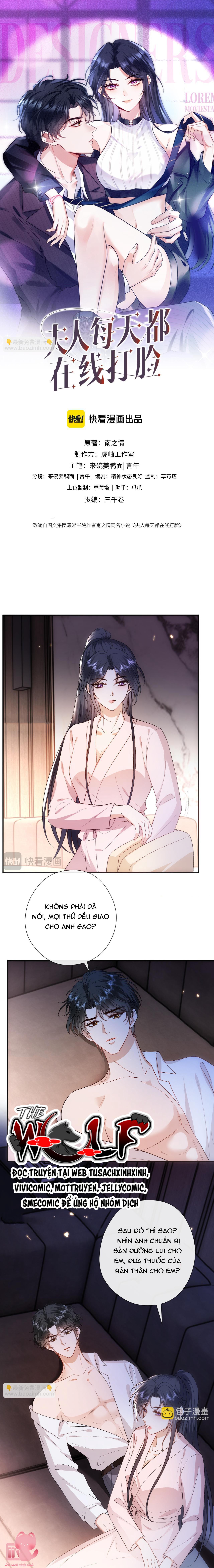 Phu Nhân Mỗi Ngày Đều Tại Tuyến Vả Mặt Chap 137 - Trang 2