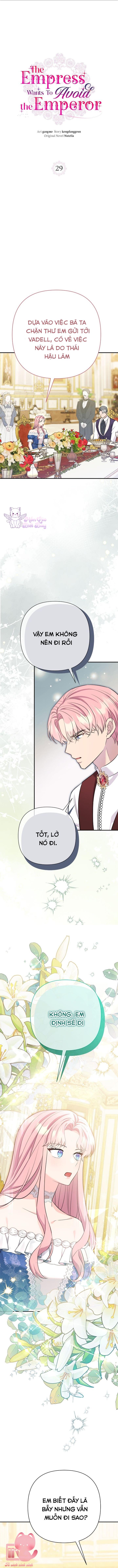 Tuy Là Hoàng Hậu, Nhưng Tôi Muốn Né Hoàng Đế Chapter 29 - Trang 4