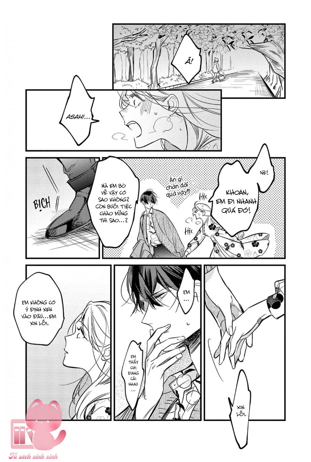Sống Với Asahi-kun Khiến Tôi Bị Ngộp Thở Bởi Tình Yêu Chap 5 - Trang 2