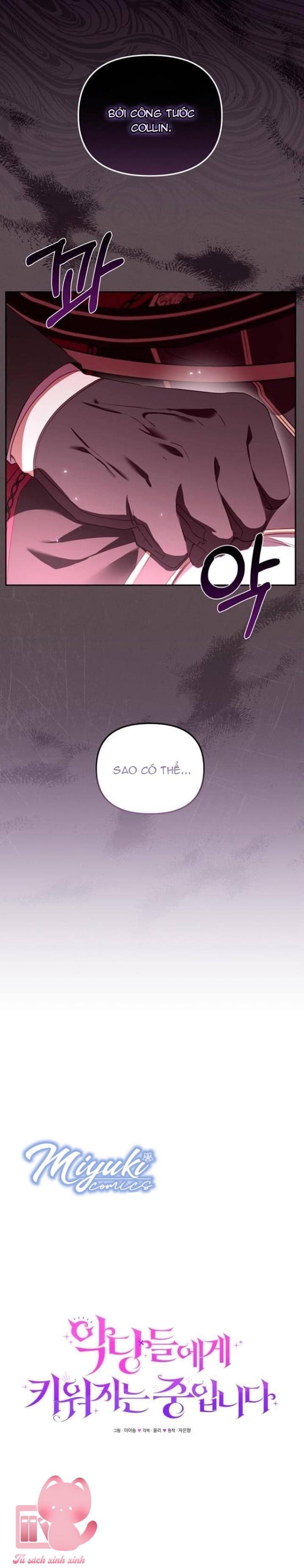 Tôi Được Nuôi Dưỡng Bởi Những Kẻ Phản Diện Chap 38 - Next Chap 39