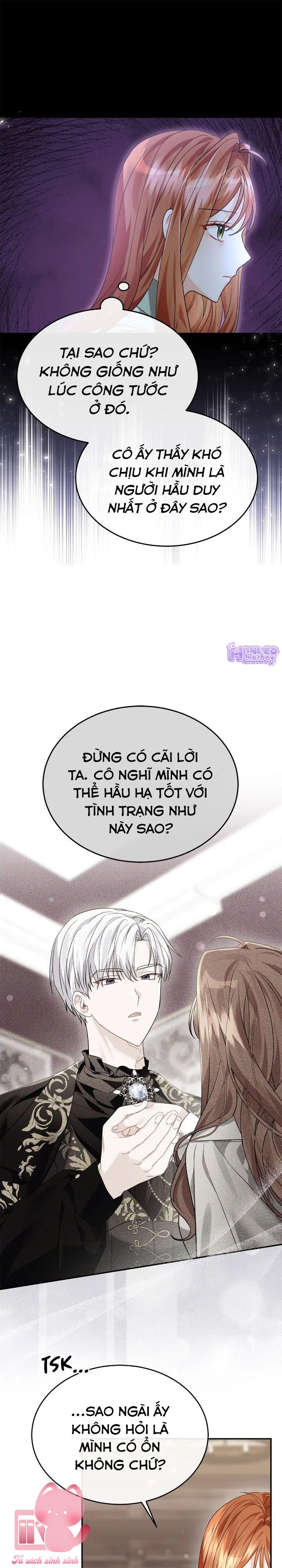 Hầu Nữ Bị Nguyền Rủa Trong Lâu Đài Của Công Tước Chap 33 - Trang 2