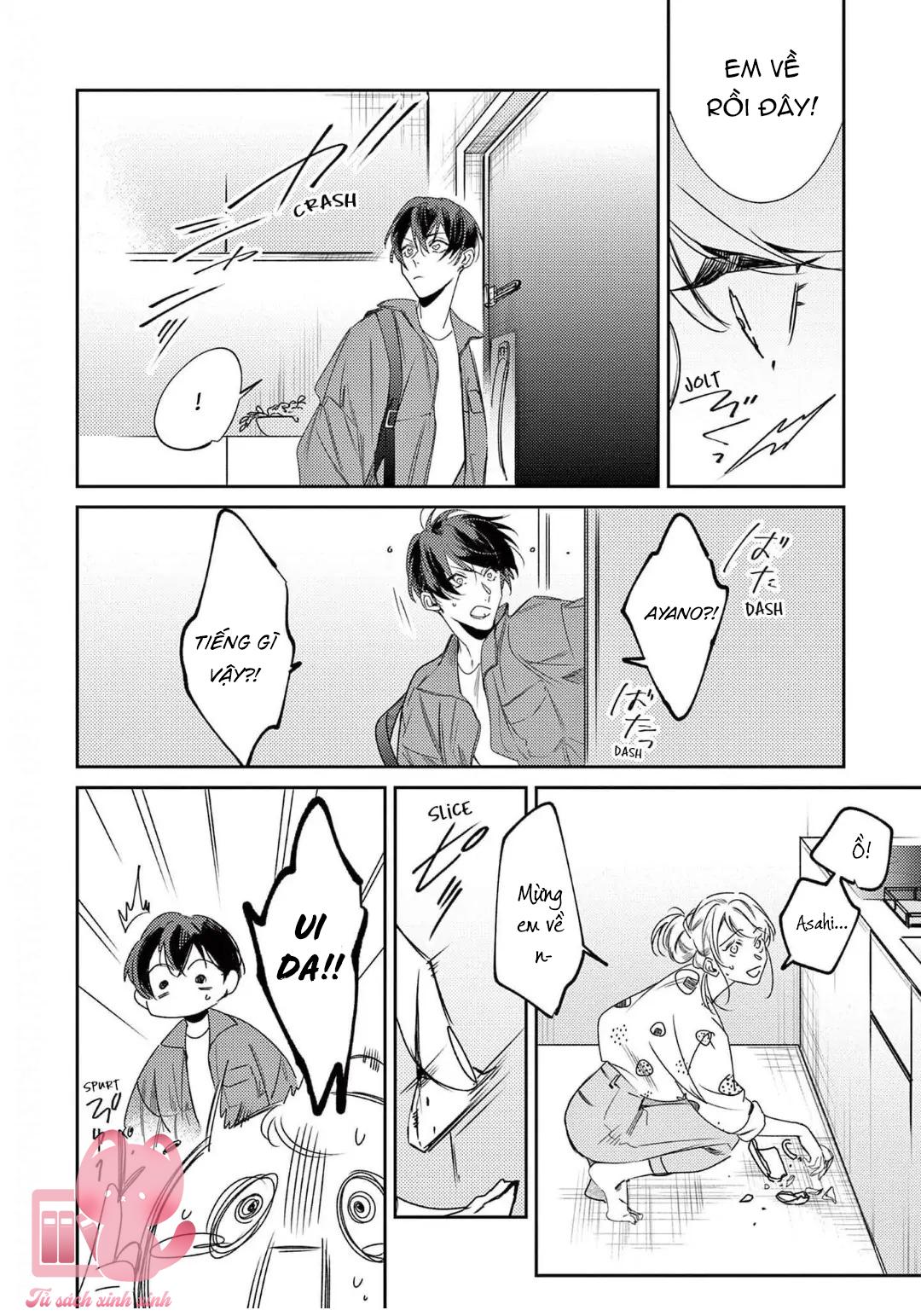 Sống Với Asahi-kun Khiến Tôi Bị Ngộp Thở Bởi Tình Yêu Chap 3 - Trang 2