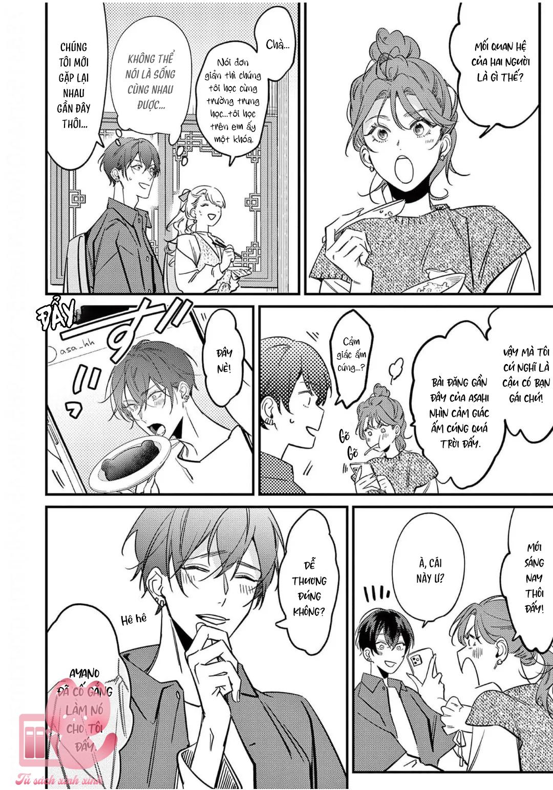 Sống Với Asahi-kun Khiến Tôi Bị Ngộp Thở Bởi Tình Yêu Chap 7 - Trang 2