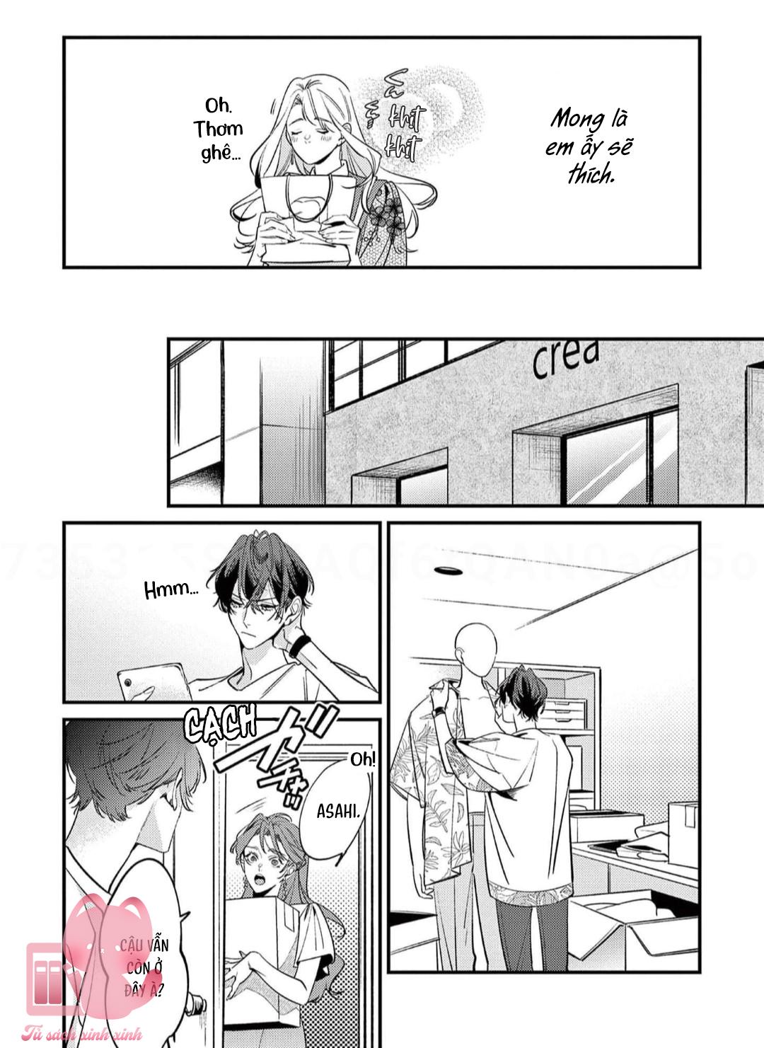 Sống Với Asahi-kun Khiến Tôi Bị Ngộp Thở Bởi Tình Yêu Chap 10 - Trang 2