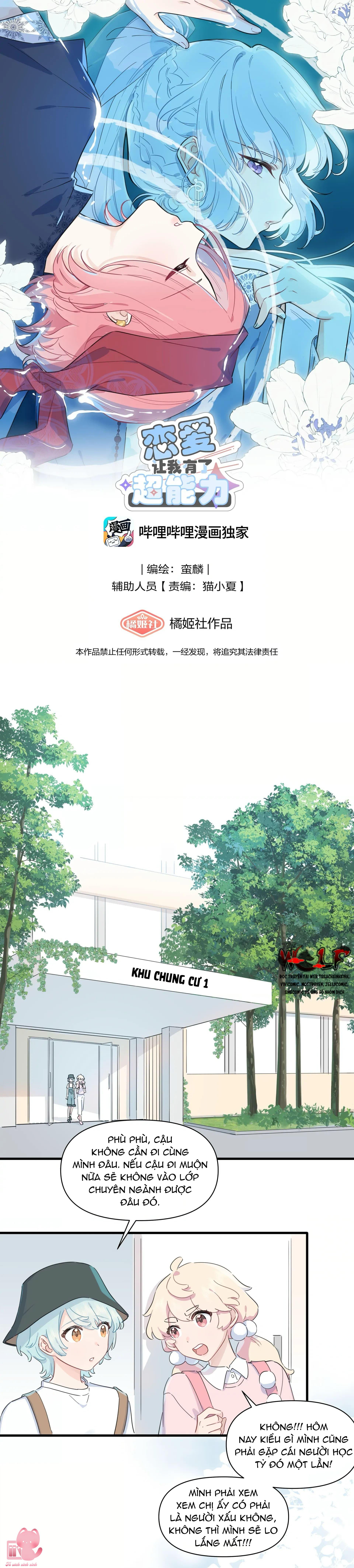 Yêu Đương Khiến Tôi Có Siêu Năng Lực Chap 29 - Trang 3