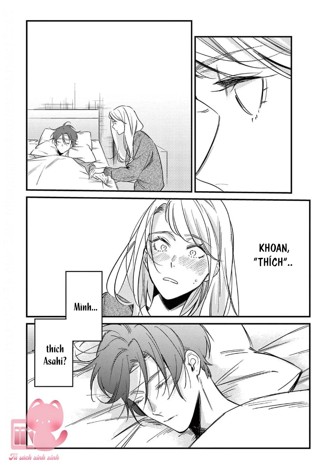 Sống Với Asahi-kun Khiến Tôi Bị Ngộp Thở Bởi Tình Yêu Chap 6 - Trang 2