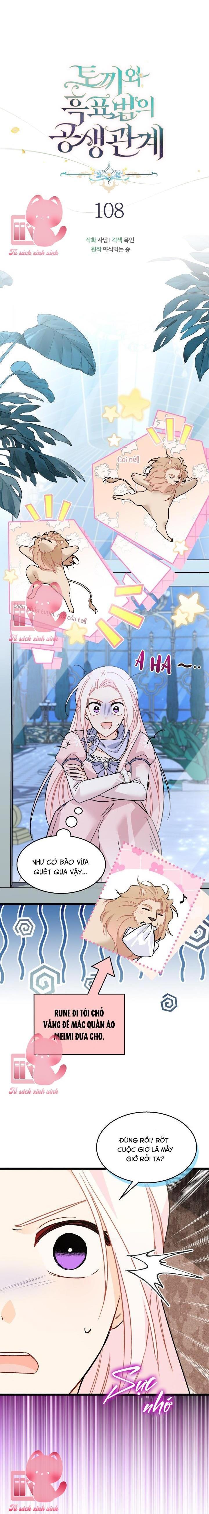 Quan Hệ Cộng Sinh Giữa Báo Đen Và Thỏ Trắng Chap 108 - Trang 2
