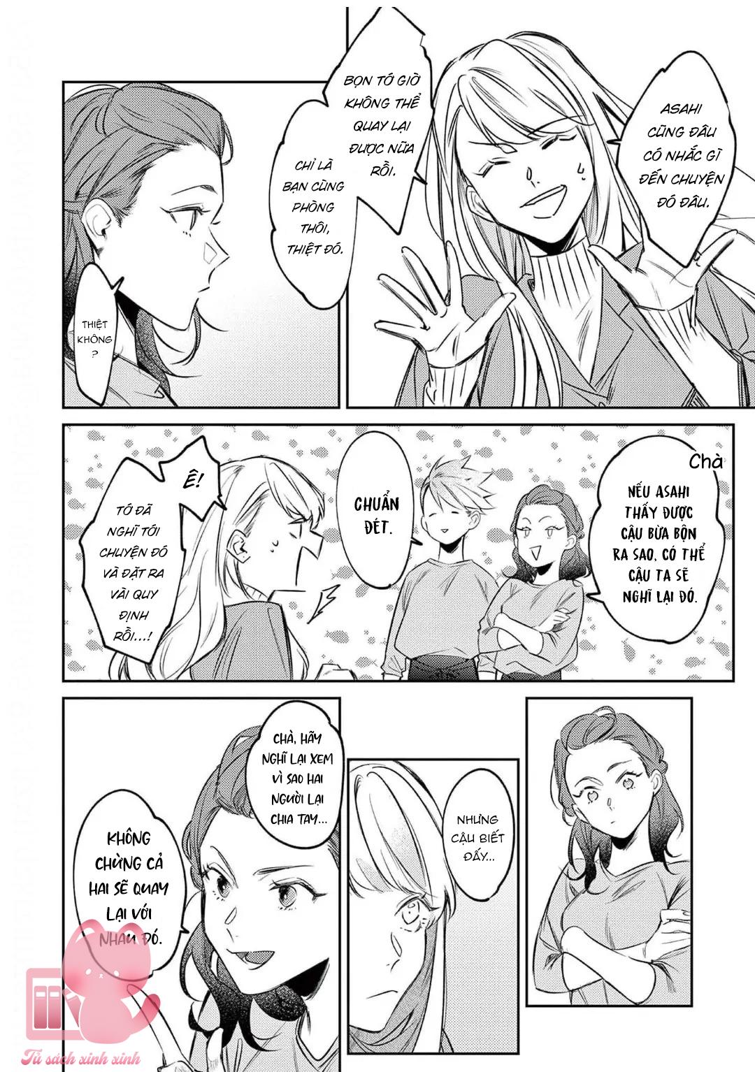 Sống Với Asahi-kun Khiến Tôi Bị Ngộp Thở Bởi Tình Yêu Chap 3 - Trang 2