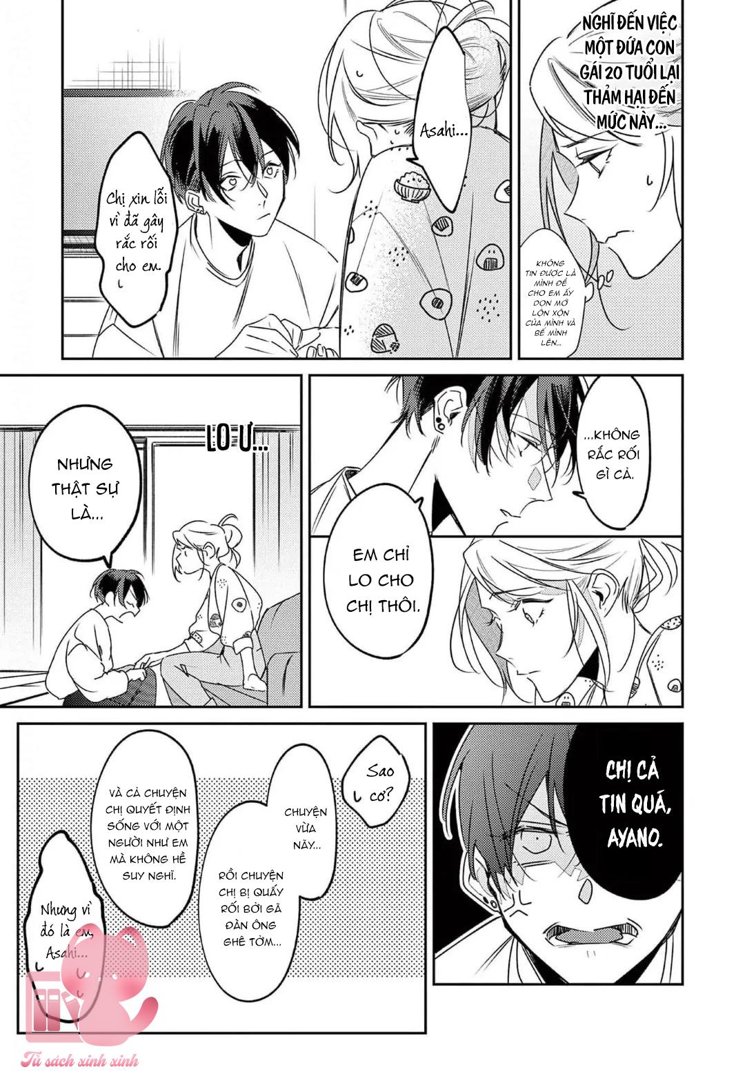 Sống Với Asahi-kun Khiến Tôi Bị Ngộp Thở Bởi Tình Yêu Chap 3 - Trang 2