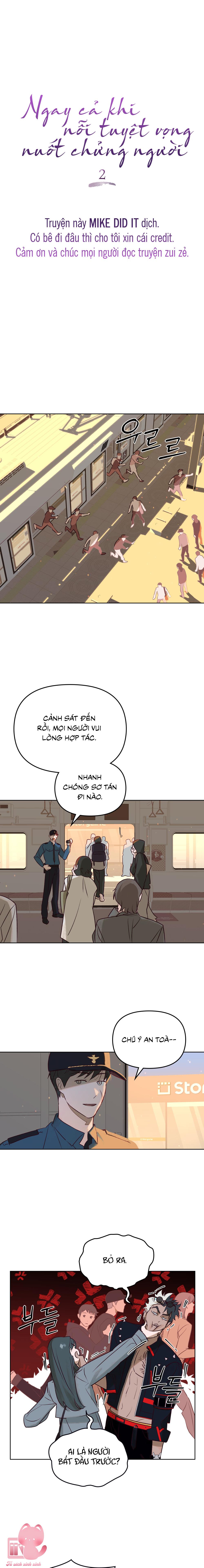 Ngay Cả Khi Nỗi Tuyệt Vọng Nuốt Chửng Người Chap 2 - Trang 3