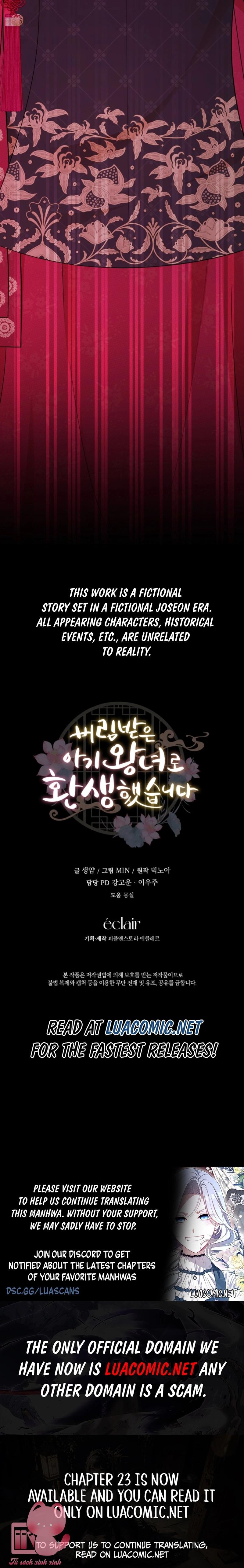 Tôi Đã Tái Sinh Thành Nàng Công Chúa Bị Bỏ Rơi Chap 8 - Trang 3